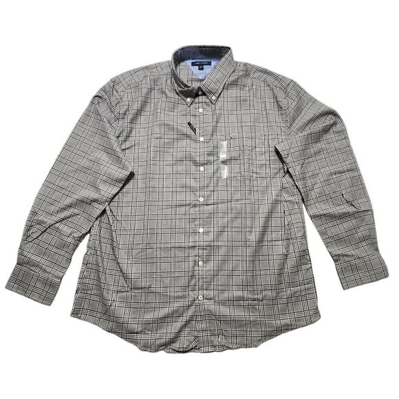 Tommy‎ Hilfiger Men Dress Pocket Shirts Long Sleeve XXL - Picture 1 of 11